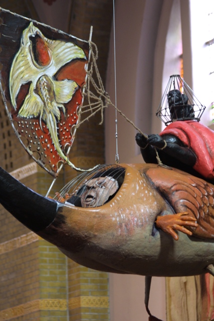 Létající objekt, Jheronimus Bosch Art Center, polychromie